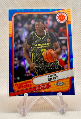 2024 Topps Chrome McDonald's Marcus Smart Franchise Picks Blue RayWave #REA-MSM