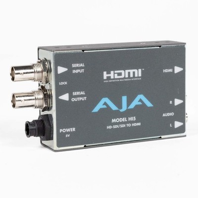 AJA Hi5 HD-SDI/SDI to HDMI Video and Audio Converter