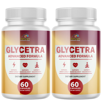 Glycetra-Blood Support- 2 Bottles- 120 Capsules