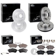 EuroBrake BREMSSCHEIBEN + BELÄGE VORNE+HINTEN passend für MERCEDES R172 SLK SLC EuroBrake BREMSSCHEIBEN + BELÄGE VORNE+HINTEN passend für MERCEDES R172 SLK SLC
