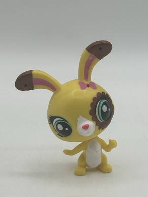 Littlest Pet Shop - Hasbro LPS - BUTTERCREAM SUNDAY Bunny Yellow Rabbit #3844