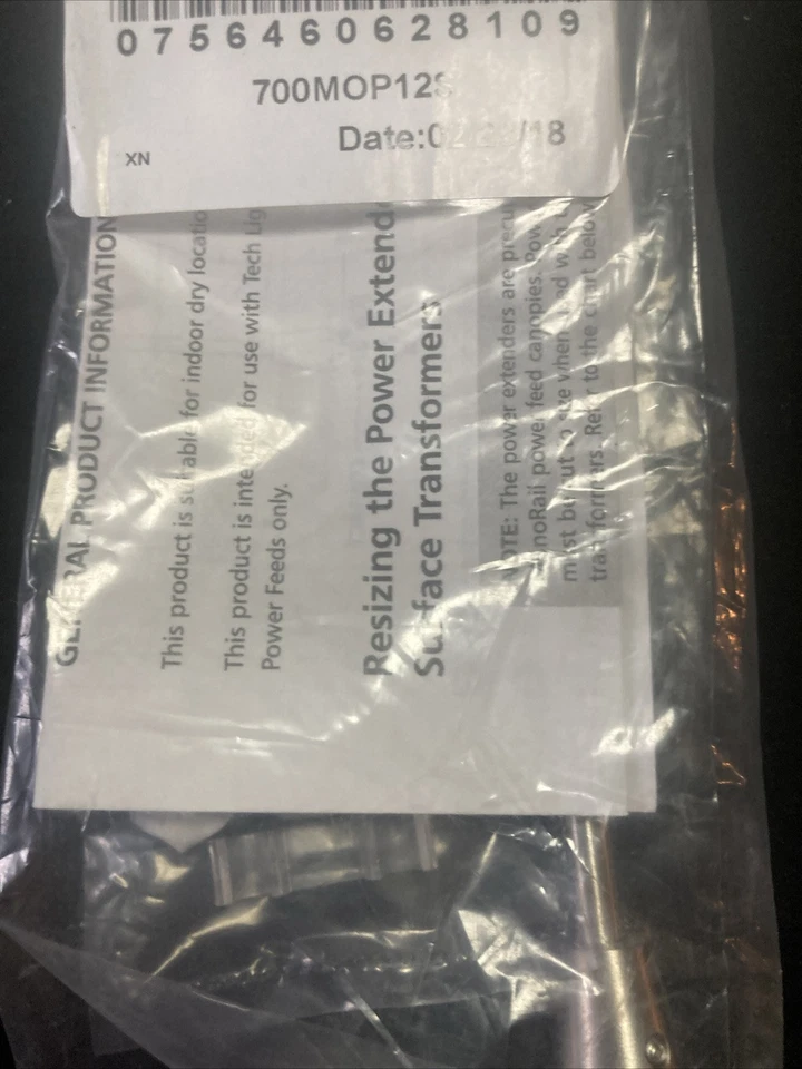 Tech Lighting MO 12 inch power extender satin nickel 700MOP12S - Image 4 of 4