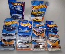 Hot Wheels Mainline 10 Car Lot -Muscle Cars- Chevy Camaro, Ford, Dodge Open Hood