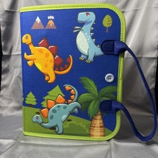 Busy Board Montessori Toy for Travel Sensory Book for Fine Motor Skills Blue