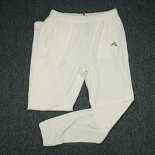 Tracksmith Pants Mens Large Off White Downeaster Jogger Merino Wool Zip Pocket