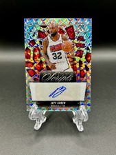 2024-25 Panini Silver Mosaic Jeff Green Scripts Auto Houston Rockets