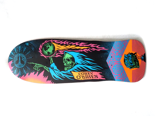 Santa Cruz x Obey Corey O'Brien Reaper Skateboard Deck