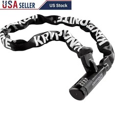 Heavy Duty Anti-theft Lock 4 Digit Combination 3t Manganese Steel Chain New