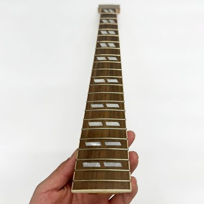 DIY Mahogany Electric Guitar Neck, Rosewood Fingerboard, 22 Frets, 24.75 Inch