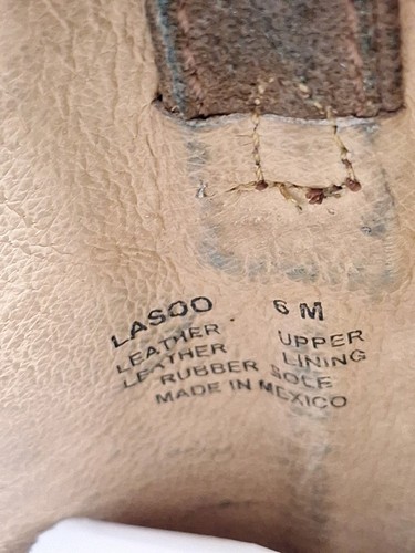 Steve Madden Lasoo Boots Womens 6M Tan Suede Mid-Calf Cowgirl Cowboy Western - Imagen 20 de 24