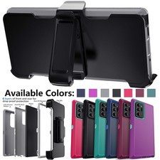 For Samsung Galaxy Note 20/20 Ultra 5G Case Hybrid Heavy Duty Belt Clip Cover
