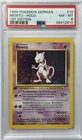 Pokemon MEWTU Holo 10/102 1st Edition Base Set PSA 8 Deutsch Mewtwo Holo GERMAN