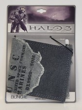 BiFold Wallet - Halo 3 Gray Patch Master Chief Men's Card Holder NEW
