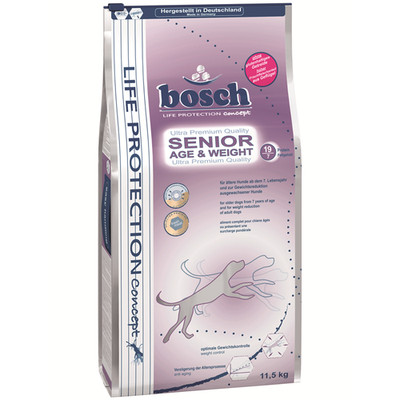 Bosch Age & Weight | 11,5kg Hundefutter für ältere Hunde