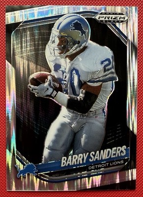 2025 Panini Prizm Black #55 Barry Sanders Prizms Skewed #/249 250017