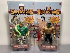 WWE Superstars CHASE SET Jake The Snake Roberts S13 & The Great Muta S14