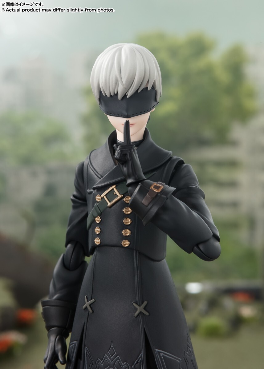 BANDAI S.H.FIGUARTS NIER: AUTOMATA VER 1.1A [9S] 150mm ACTION