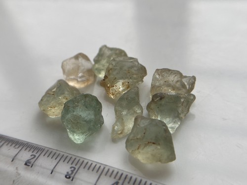 Exclusive 6.7g Facet Grade Natural Green Beryl Rough Gemstone From Madagascar - Picture 4 of 4