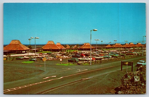 Postcard Ke-Ahole Airport At Kona Island of Hawaii H9