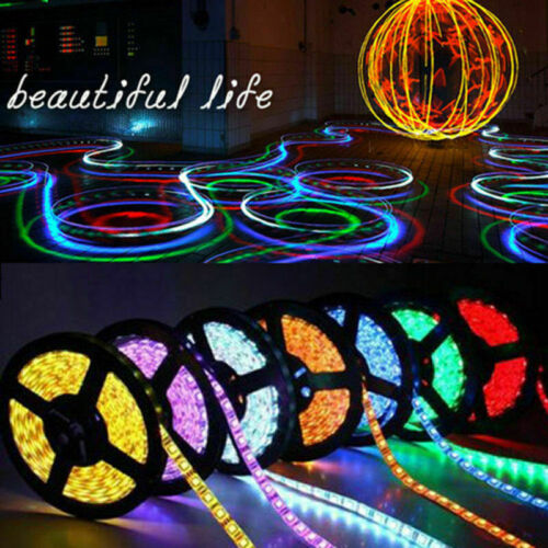 Bright 12V 5M 16.4ft 3528 5050 5630 RGB SMD 300 LEDs Flexible Strip light Lamp - Picture 3 of 16