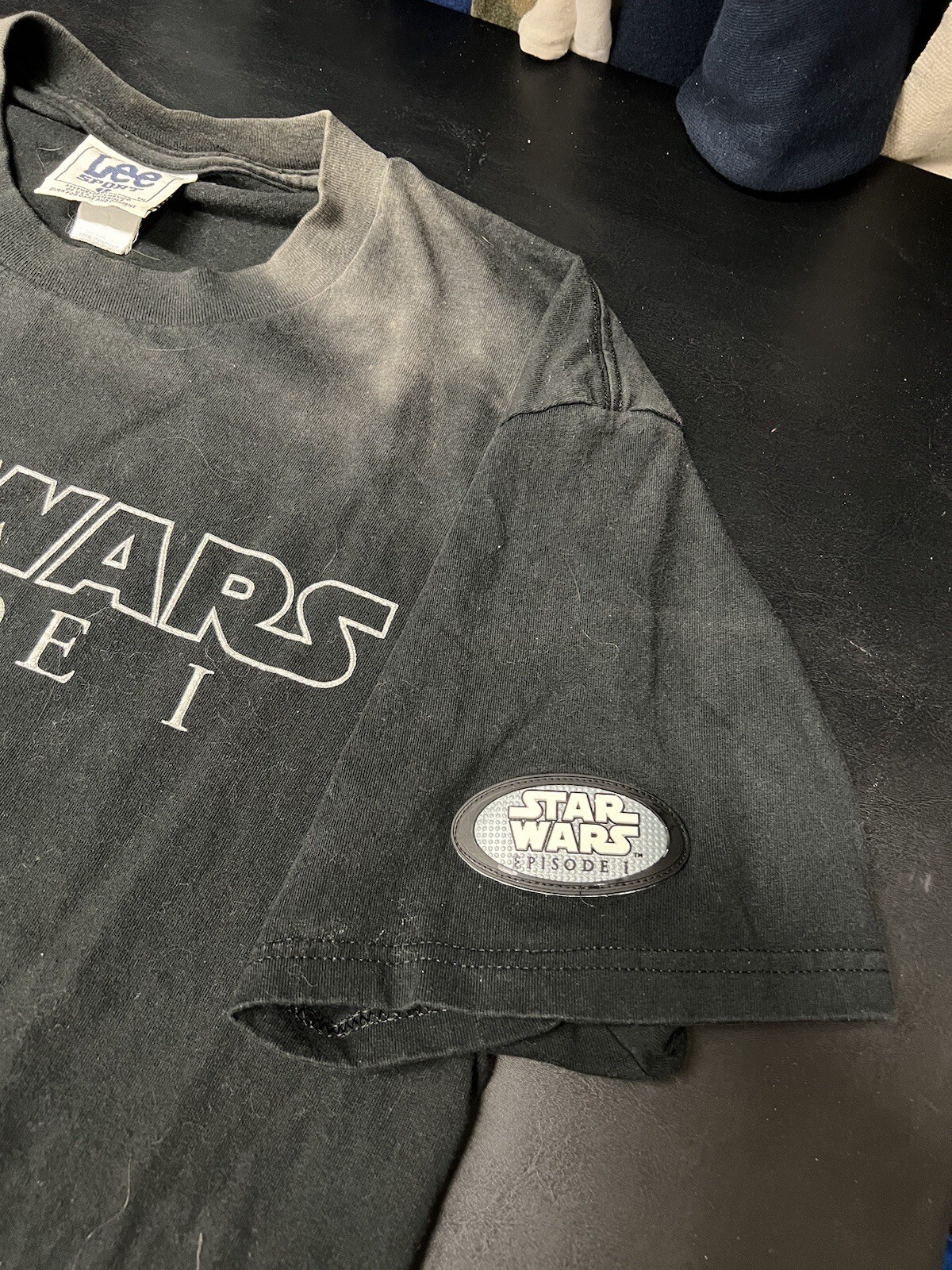 Vintage Star Wars Episode 1 Shirt Mens Size Large Sun Faded 90s RARE USA image 5