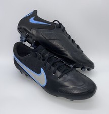 Nike Tiempo Legend 9 Elite FG Size Men 7 Women 8.5 Black Blue Hero CZ8482-004