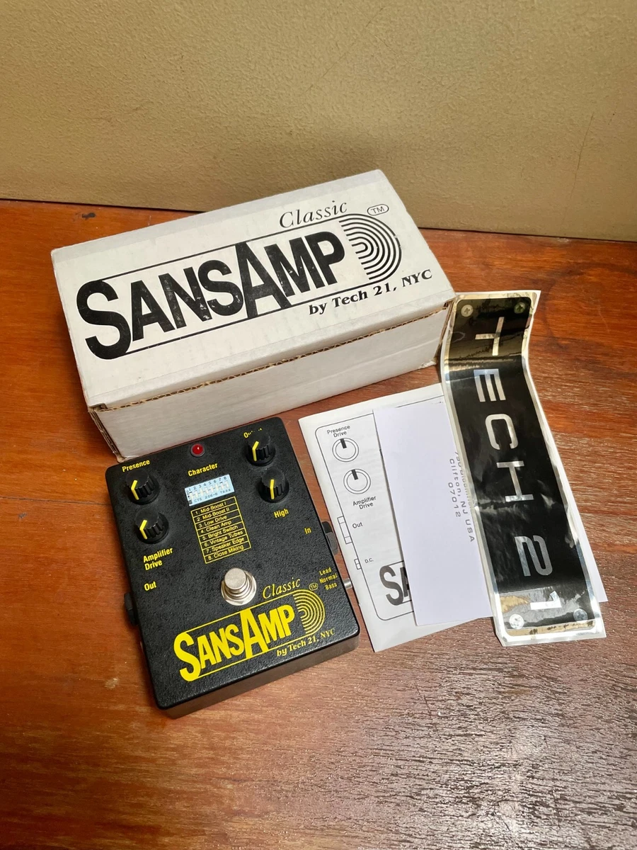 Tech 21 SansAmp Classic NOS! New Old Stock! | eBay