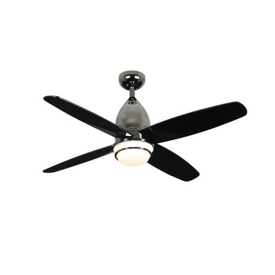 Hampton Bay Pontos 44 In Black Indoor Ceiling Fan Model 602648