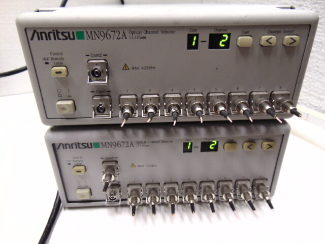 Anritsu MN9672A Optical Channel Selector 1.2-1.65um *Guaranteed