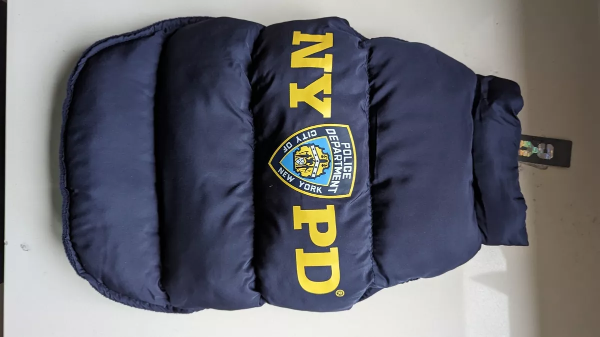 Nypd dog store puffer jacket