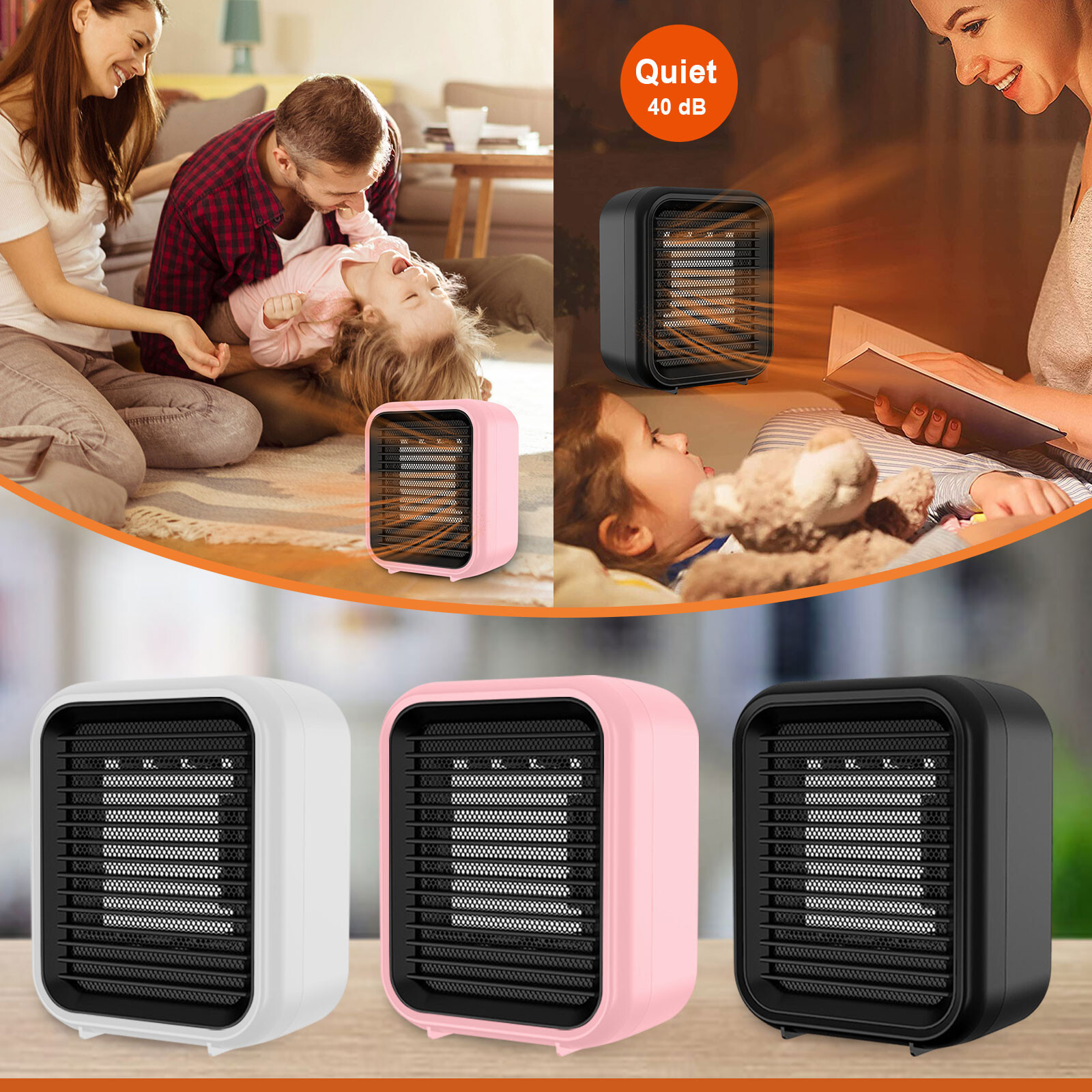 Car Space Heater 800W Mini Electric Heater 100V 2 Model Portable Heating  Fan | eBay