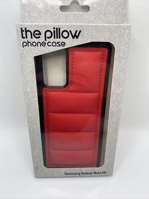 The Pillow Puffer Case. Samsung Galaxy Note 20. New.  Red.