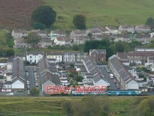 PHOTO  HILLSIDE HOUSES PONTLOTTYN VIEWED ACROSS THE RHYMNEY VALLEY FROM ABERTYSS