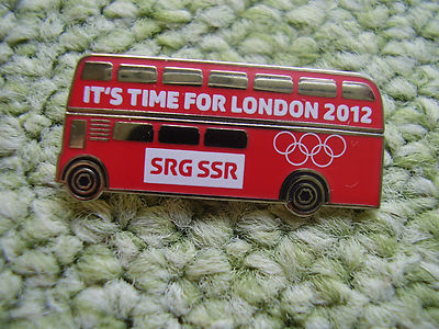 Pin Olympia LONDON 2012  passend Olympiade 2020 Tokio Olympic Game SRG Schweiz 