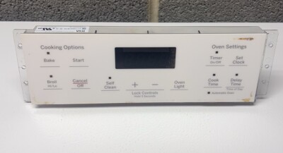 Genuine GE Range Control Board  164D8450G175 White Quick Shipping Working Order