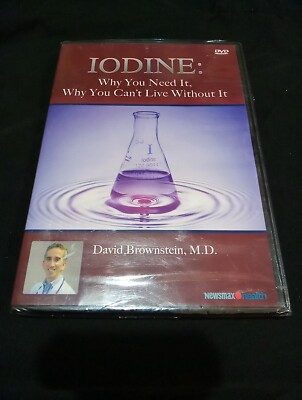 Iodine: Why You Need It, Why You Can't Live Without It (DVD) Like New