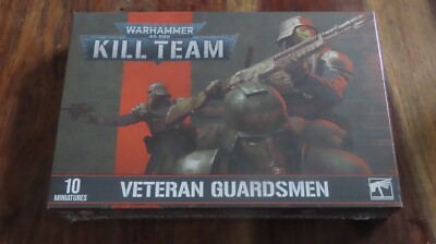 Warhammer 40k Kill Team Veteran Guardsmen Astra Militarum WH40K Neu Sealed OOP