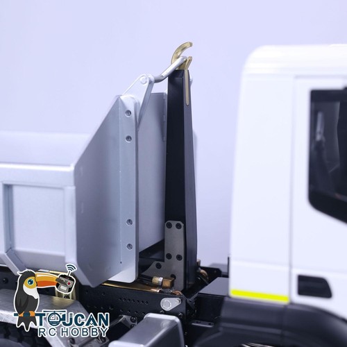 LESU 8x8 Hydraulic RC Full-Dump Truck 1/14 RTR Remote Control Dumper Rear Hook - Picture 11 of 23