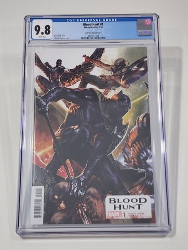 Blood Hunt #1 J Gabriele Del'Otto 1:10 Ratio, ⚡️CGC  9.8 NM/M⚡️, Marvel Comics