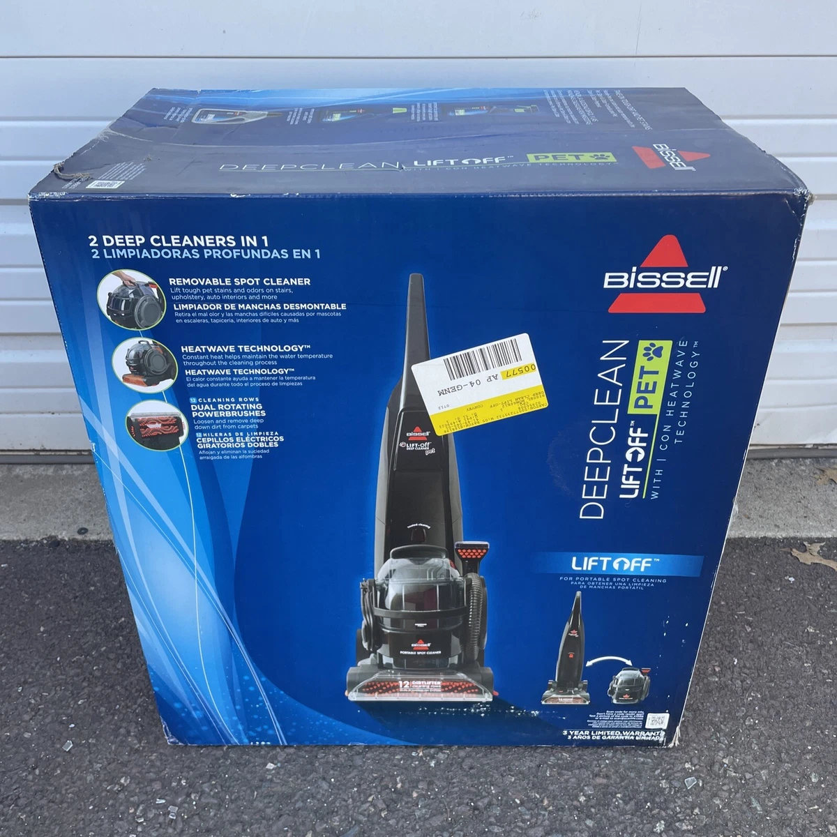 Bissell deepclean lift off deals