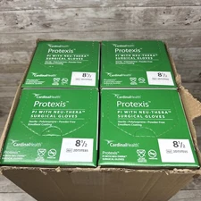 Protexis PI Neu-Thera Surgical Glove Cardinal *1 CASE* Size: 8.5 *See Date*
