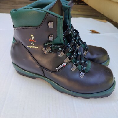 Alpina Back Country Nordic Cross Country Thinsulate Ski Boots Women's Size 