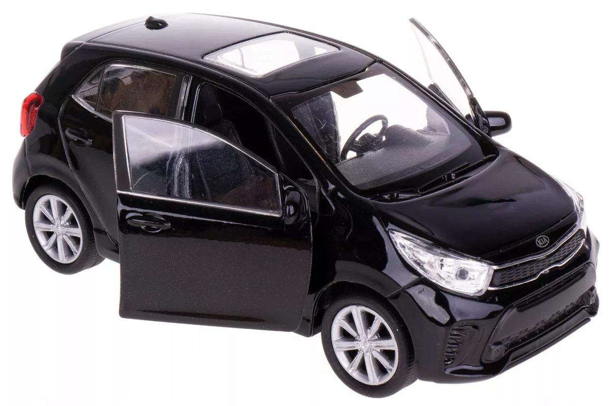 WELLY DieCast 1 34 KIA ALL NEW PICANTO BLACK New Model Car Metal in Box 1 34