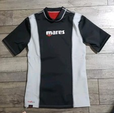 Mares Men's Fire Skin Dives Short Sleeve Rash Guard Scuba Thermal Sz S