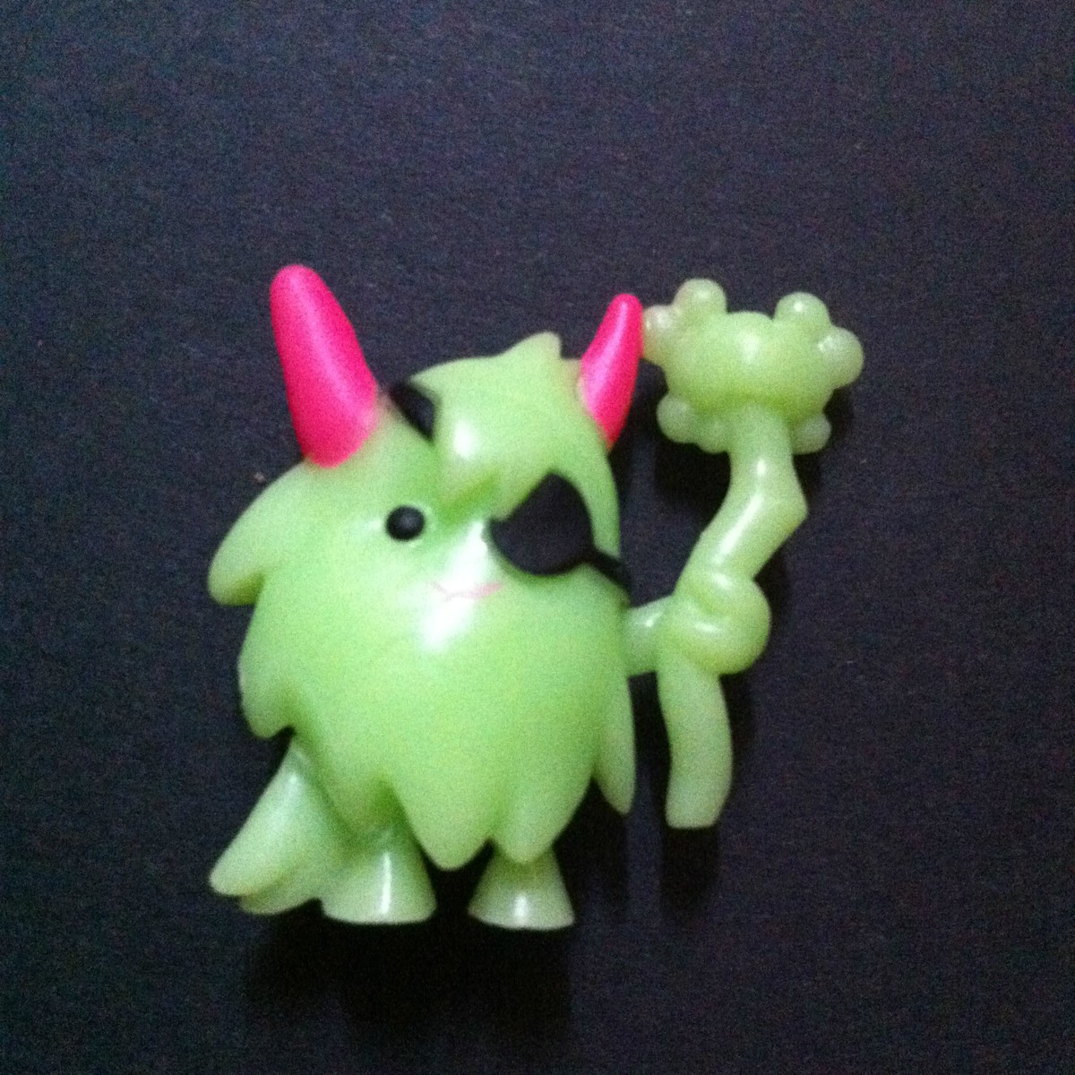 Halloween Scream Green MOSHI MONSTERS 1 ☆ Glow in Dark Ultra Rare