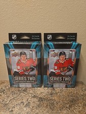 (2) 2023-24 Upper Deck Series 2 Hockey Hanger Boxs - New,  Sealed
