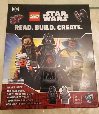 Lego Star Wars Read Build Create 25th Anniversary Darth Maul U-3PO BRAND  NEW