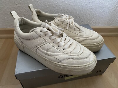 Massimo Dutti Damen Schuhe Weiß Sneaker Low Gr. 37