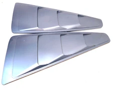 2005-2009 Ford Mustang Side Quarter Windows Louver Painted Blue Left Right 05-09