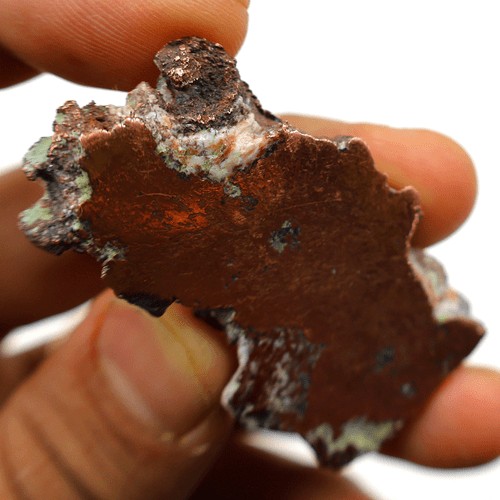 45,3 g lastra di cristallo lucido minerale di rame nativo naturale dal Michigan, USA ~ 51,8 MM - Foto 7 di 12